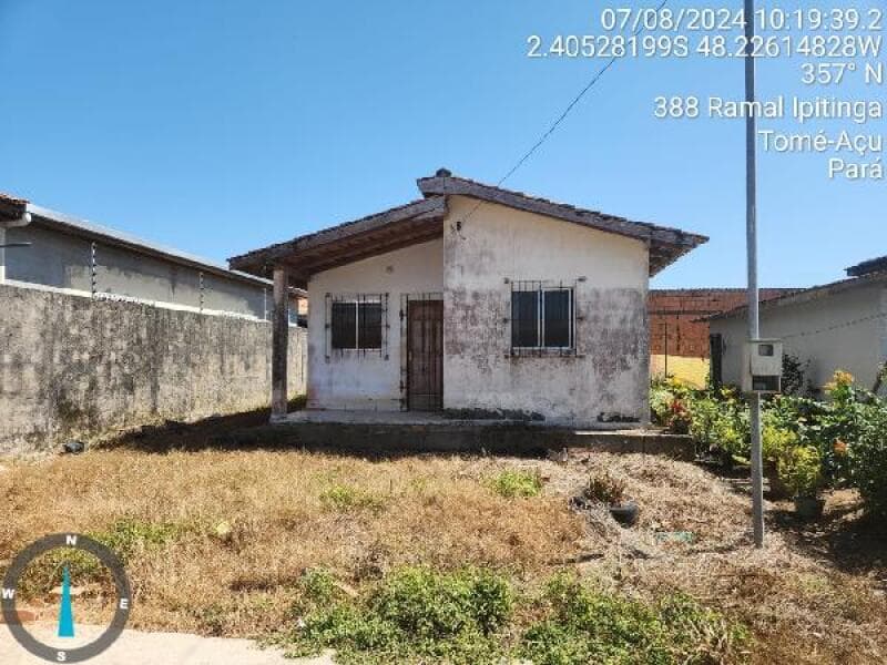 Casa em leilão em Tomé-açu - PA — LOTE 183 CASA - TOME-ACU
