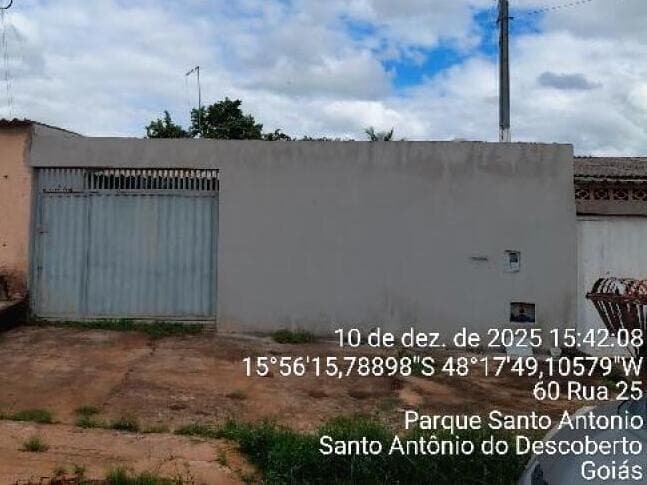 Casa em leilão em Santo Antônio Do Descoberto - GO, bairro Parque Santo Antônio — LOTE 114 CASA - STO ANTÔNIO DO DESCOBERTO