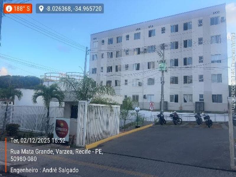 Apartamento em leilão em Recife - PE, bairro Varzea — LOTE 204 APARTAMENTO - RECIFE