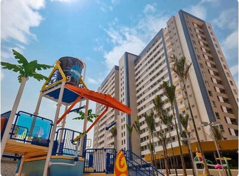 Foto 3 de 17: Apartamento em leilão em Olímpia - SP, bairro Parque do Sol — LOTE 001 cota 17.3, do apto, com características hoteleiras, tipo Apart-Hotel, sob o nº 1.013, local