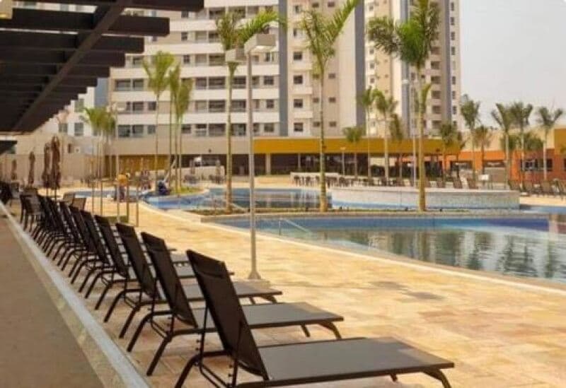 Foto 4 de 17: Apartamento em leilão em Olímpia - SP, bairro Parque do Sol — LOTE 001 cota 17.3, do apto, com características hoteleiras, tipo Apart-Hotel, sob o nº 1.013, local