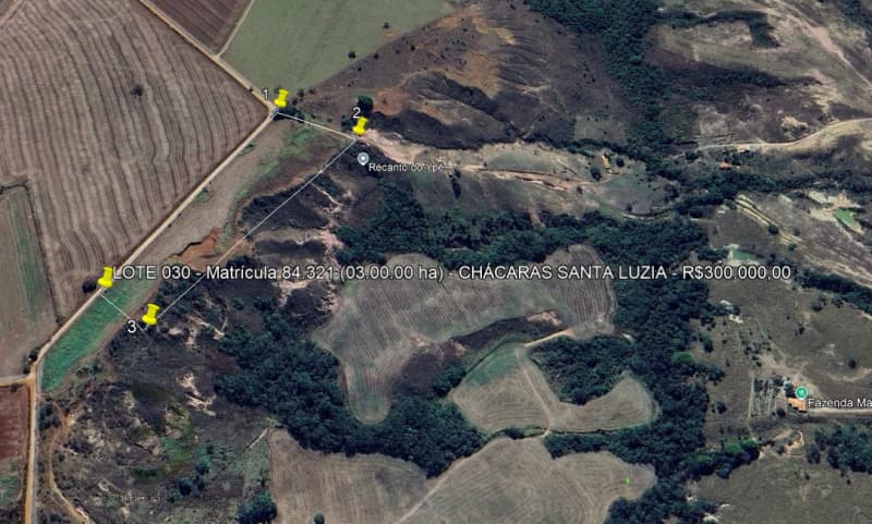 Terreno em leilão em Lagoa Formosa - MG — LOTE 030 Terreno