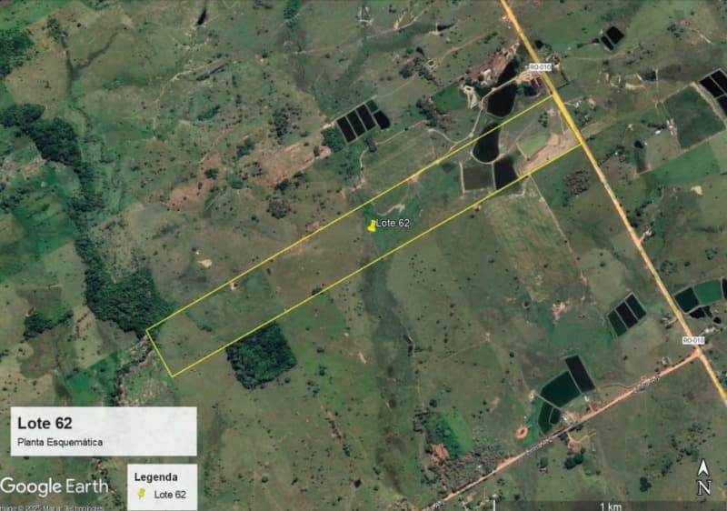 Foto 4 de 5: Area Rural em leilão em Urupá - RO — LOTE 001 IMÓVEL RURAL EM URUPÁ/RO
