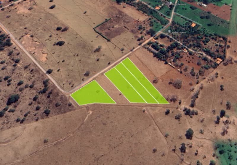 Foto 1 de 2: Terreno em leilão em Hidrolândia - GO — LOTE 065 TERRENO URBANO COM OU SEM BENFEITORIA