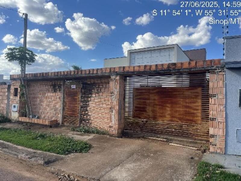 Casa em leilão em Sinop - MT — LOTE 186 Casa
