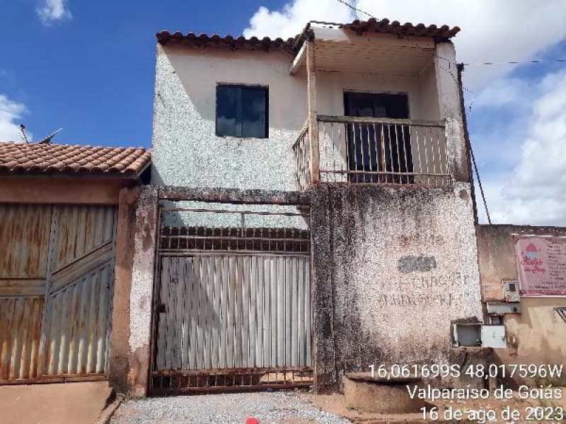 Casa em leilão em Valparaíso De Goiás - GO — LOTE 128 Casa