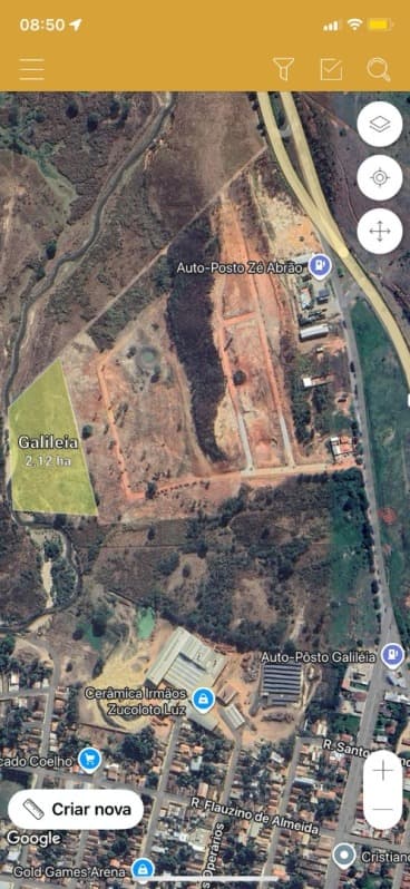 Foto 1 de 4: Terreno em leilão em Galiléia - MG — LOTE 001 Terreno plano com mais de 22 mil metros quadrados em galileia - MG