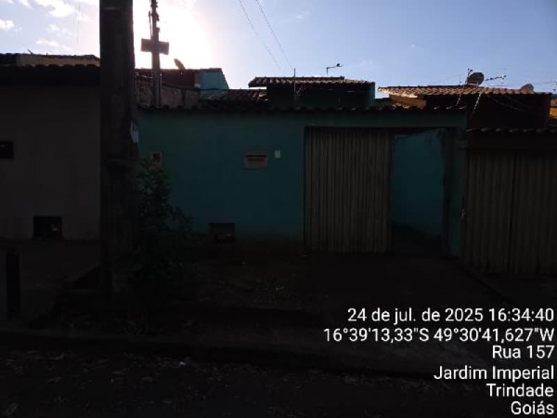 Casa em leilão em Trindade - GO, bairro Jardim Imperial — LOTE 091 Casa