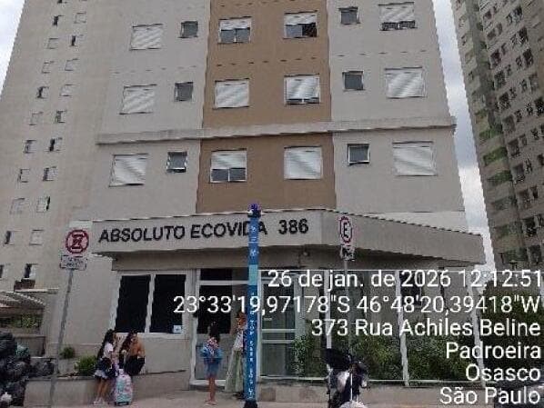 Apartamento em leilão em Osasco - SP — LOTE 482 Apartamento