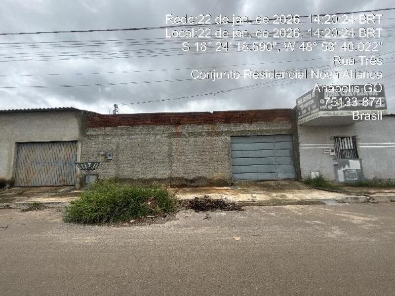 Casa em leilão em Anápolis - GO — LOTE 036 CASA
