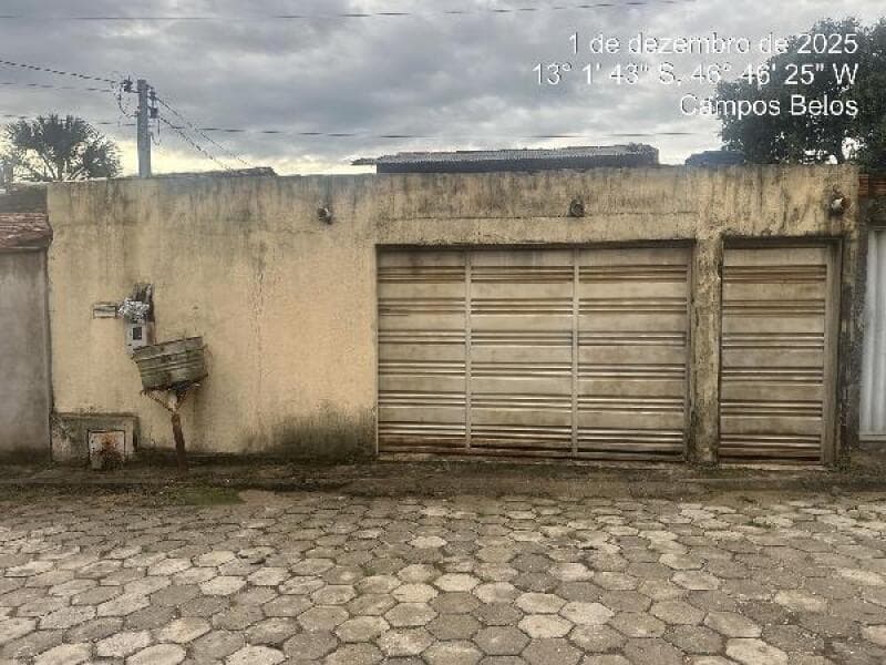 Casa em leilão em Campos Belos - GO, bairro Setor Aeroporto — LOTE 039 CASA