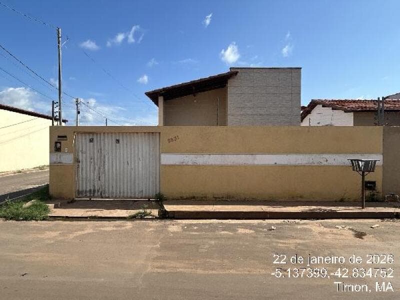 Casa em leilão em Timon - MA, bairro Baixa do Coco — LOTE 094 CASA