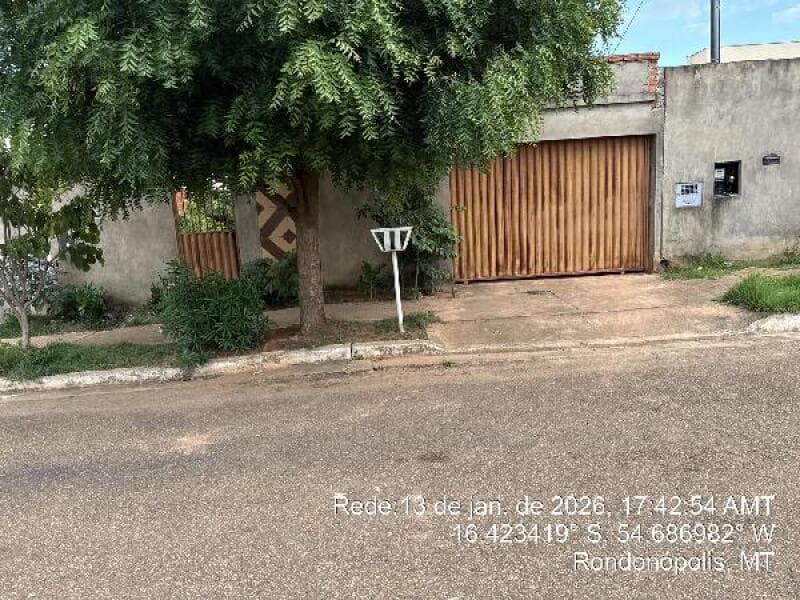 Casa em leilão em Rondonópolis - MT, bairro Jardim Paiaguas — LOTE 137 CASA