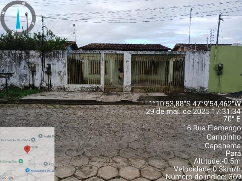 Casa em leilão em Capanema - PA, bairro Santa Cruz — LOTE 144 CASA