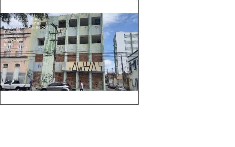 Comercial em leilão em Natal - RN, bairro Cidade Alta — LOTE 333 PRÉDIO
