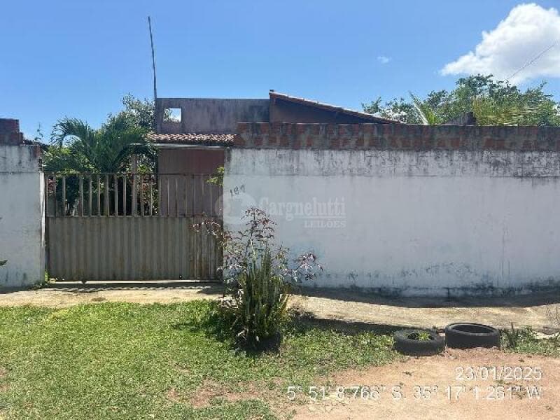 Casa em leilão em Macaíba - RN — LOTE 483 MACAIBA/RN