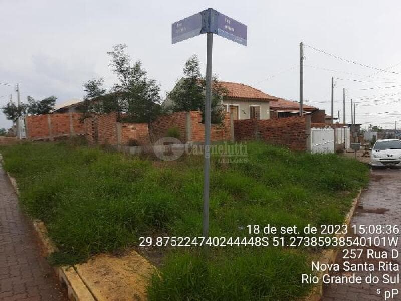 Foto 1 de 9: Terreno em leilão em Nova Santa Rita - RS — LOTE 493 NOVA SANTA RITA/RS