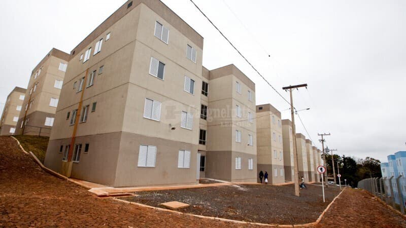 Apartamento em leilão em Ijuí - RS — LOTE 002 - DIREITOS E AÇÕES - Apartamento 401, c/área privativa de 44,3075m² “Condomínio Residencial
