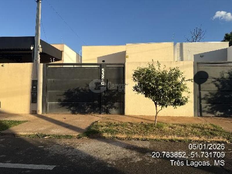 Casa em leilão em Três Lagoas - MS, bairro Santa Luzia — LOTE 147 TRES LAGOAS/MS