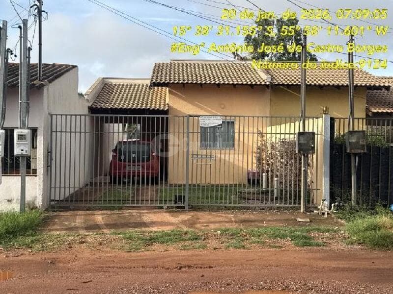 Casa em leilão em Cuiabá - MT, bairro Nova Esperança — LOTE 151 CUIABA/MT