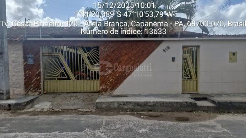 Casa em leilão em Capanema - PA — LOTE 164 CAPANEMA/PA