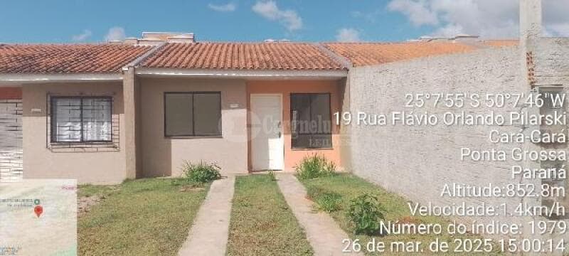 Foto 1 de 2: Casa em leilão em Ponta Grossa - PR, bairro Cara-cara — LOTE 237 PONTA GROSSA/PR