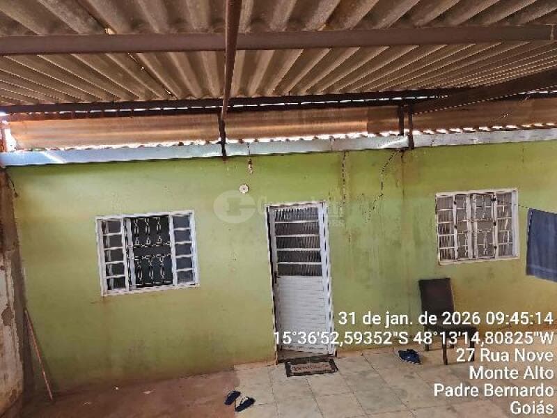 Casa em leilão em Padre Bernardo - GO — LOTE 052 PADRE BERNARDO/ GO