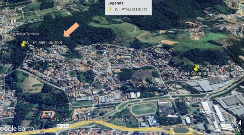 Foto 6 de 6: Terreno em leilão em São Roque - SP — LOTE 009 Terreno urbano com ou sem benfeitorias