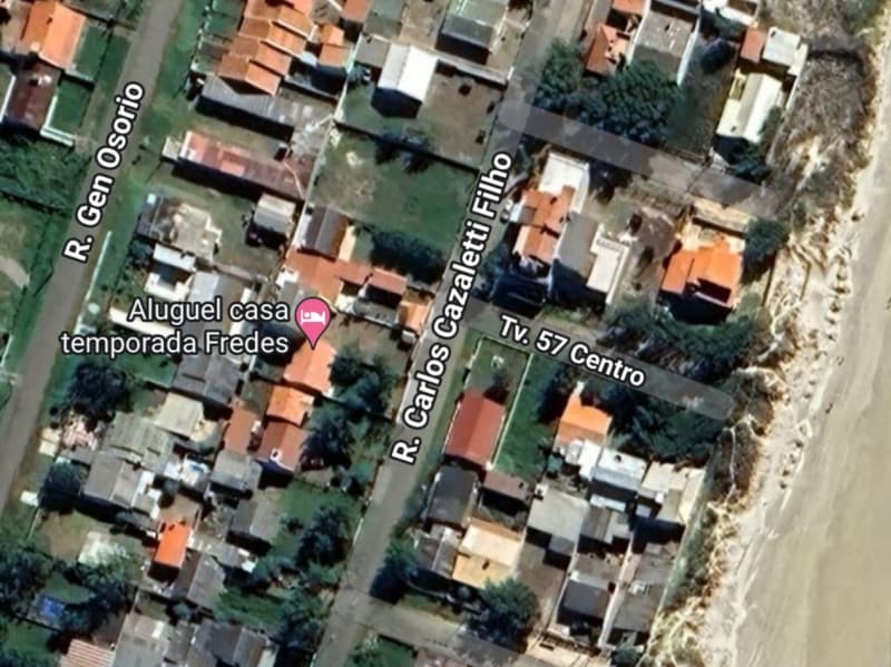 Foto 5 de 7: Terreno em leilão em Pinhal - RS — LOTE 001 TERRENO (COM CASA NÃO AVERBADA) NA PRAIA DO PINHAL/RS