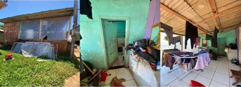 Foto 4 de 5: Terreno em leilão em Pérola D'oeste - PR, bairro Centro — LOTE 001 TERRENO (COM CASA NÃO AVERBADA) NO CENTRO DE PÉROLA D´OESTE/PR