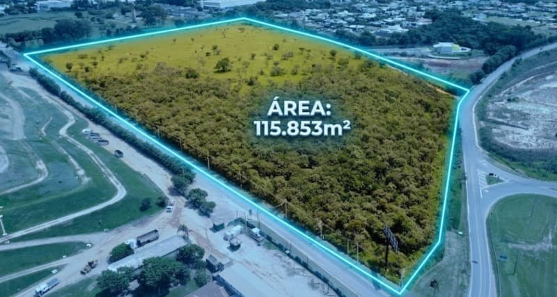 Terreno em leilão em Salto - SP, bairro Distrito Industrial — LOTE 001 IMÓVEL - TERRENO - A.T. 115.853m² - SALTO - SÃO PAULO