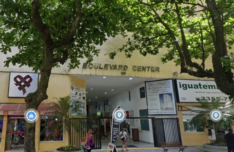 Imóvel em leilão em Guarujá - SP — LOTE 001 LEILÃO JUDICIAL - Box de 12,00 m², Cond. Ed. Boulevard Center - Centro, Guarujá/SP