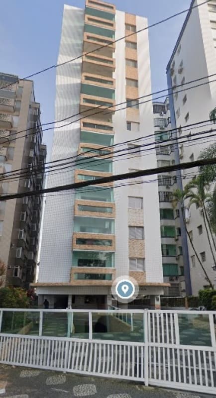 Foto 1 de 2: Apartamento em leilão em São Vicente - SP — LOTE 001 LEILÃO JUDICIAL - Apto. de 40,50 m², Ed. Martinica - Centro, São Vicente/SP