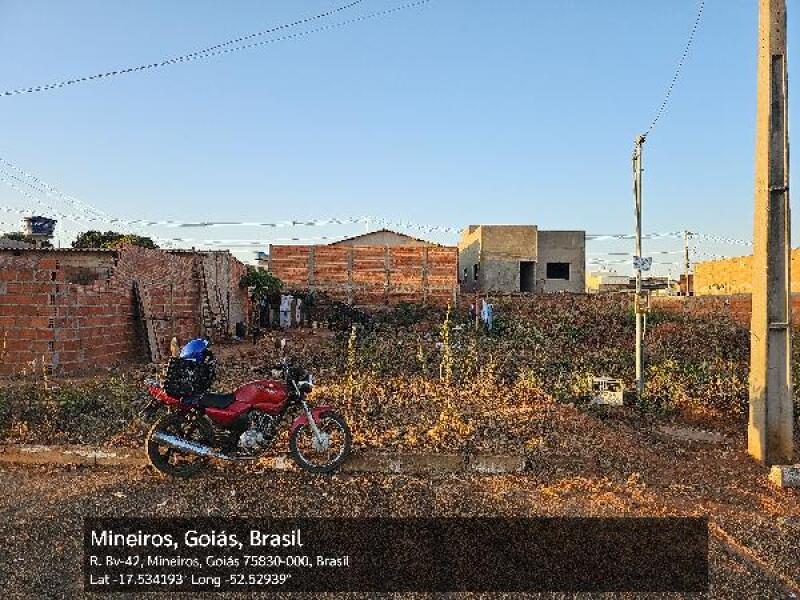 Terreno em leilão em Mineiros - GO — LOTE 096 TERRENO EM MINEIROS/GO - DESCONTO DE 41,9% DO VALOR DE AVALIAÇÃO
