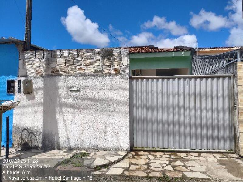 Casa em leilão em Santa Rita - PB — LOTE 205 CASA EM SANTA RITA/PB - DESCONTO DE 42,85% DO VALOR DE AVALIAÇÃO