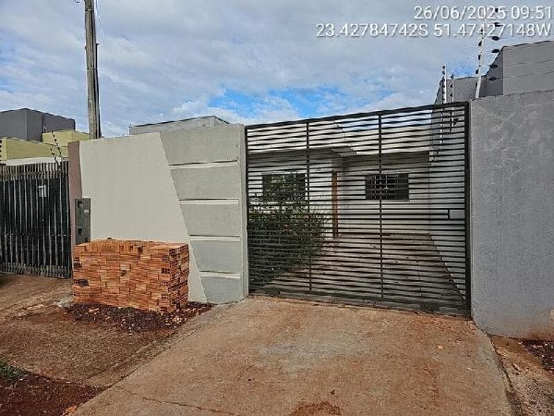 Casa em leilão em Arapongas - PR — LOTE 240 CASA EM ARAPONGAS/PR - DESCONTO DE 41,45% DO VALOR DE AVALIAÇÃO