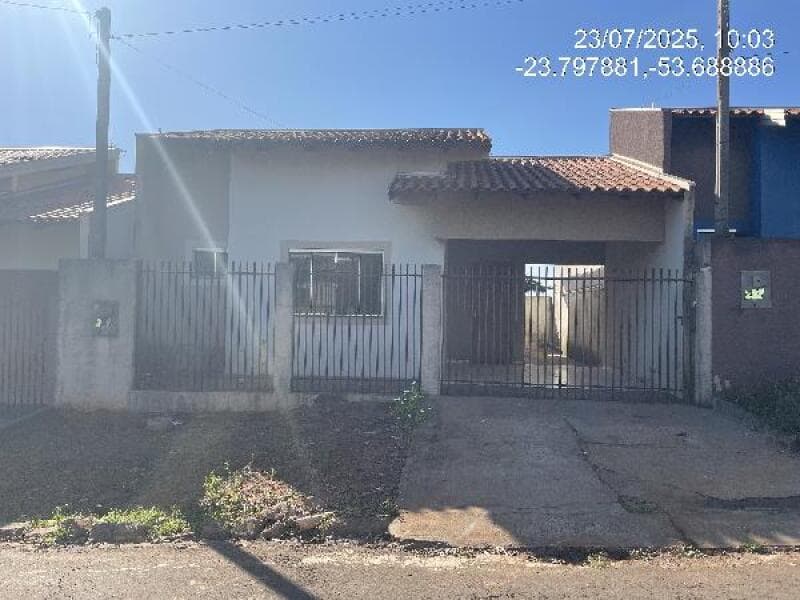 Casa em leilão em Pérola - PR — LOTE 257 CASA EM PEROLA/PR - DESCONTO DE 42,07% DO VALOR DE AVALIAÇÃO