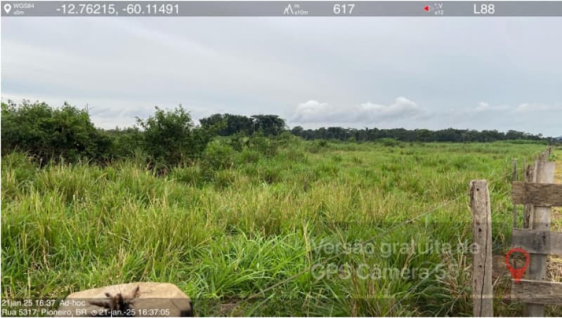 Foto 2 de 4: Casa em leilão em Vilhena - RO — LOTE 001 IMÓVEL CHÁCARA 48 - VILHENA/RO