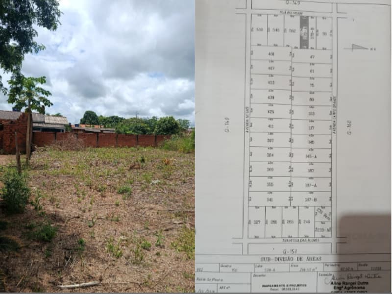 Terreno em leilão em Rolim De Moura - RO — LOTE 001 TERRENO URBANO EM ROLIM DE MOURA (