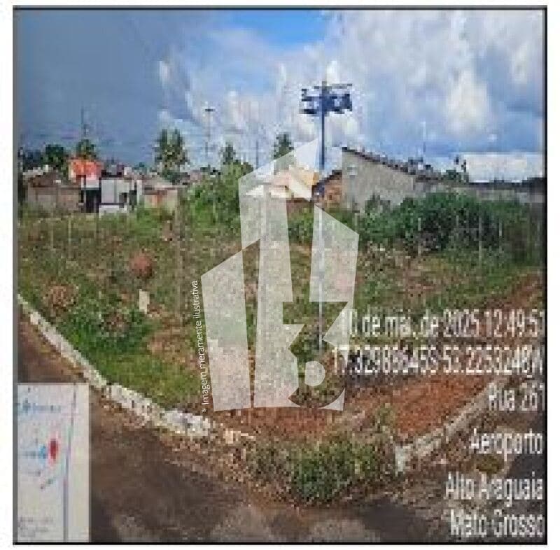 Terreno em leilão em Alto Araguaia - MT — LOTE 150 ALTO ARAGUAIA/MT - TERRENO