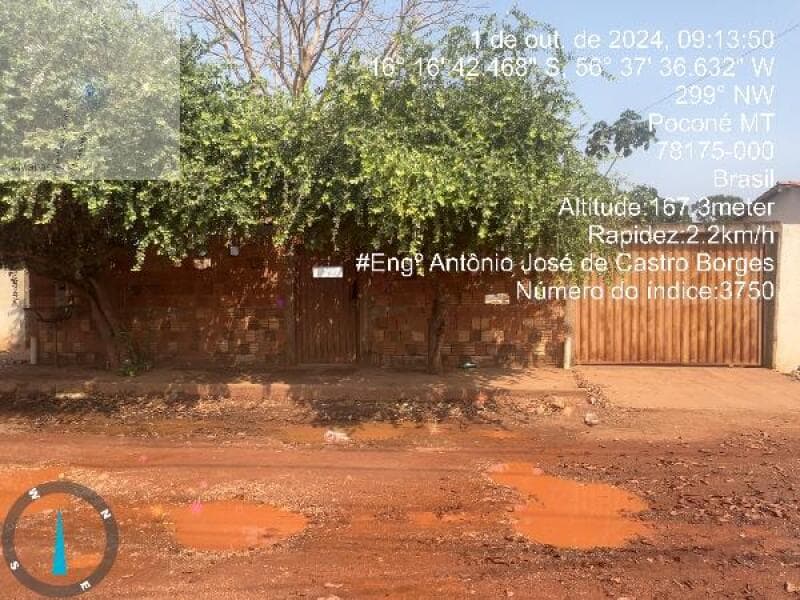 Casa em leilão em Poconé - MT — LOTE 214 LOT ECOLOGICO PORTAL DO PANTANAL - 8444403946310