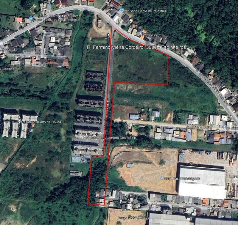 Terreno em leilão em Itajaí - SC — LOTE 002 TERRENO - EMPREENDIMENTO ALAMEDA DOS IPÊS I