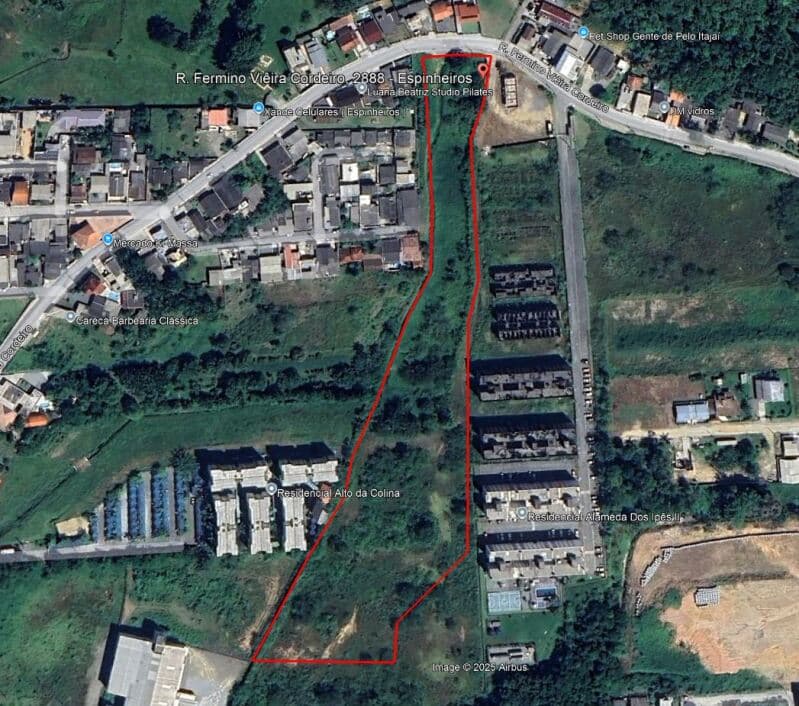 Terreno em leilão em Itajaí - SC — LOTE 004 TERRENO - EMPREENDIMENTO ALAMEDA DOS IPÊS III