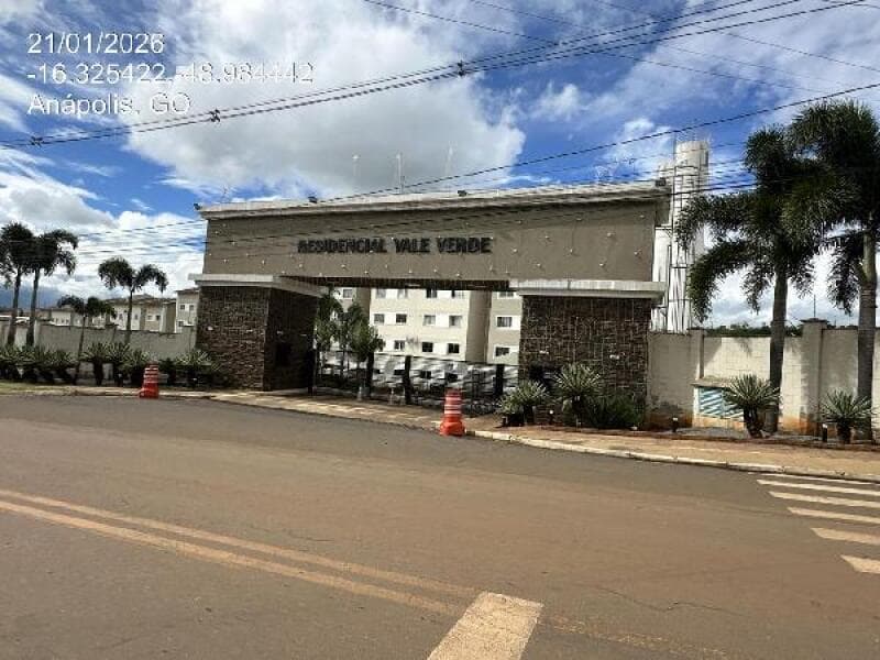 Apartamento em leilão em Anápolis - GO, bairro Vila Fabril — LOTE 054 CONDOMINIO RESIDENCIAL VALE VERDE-8787706864593