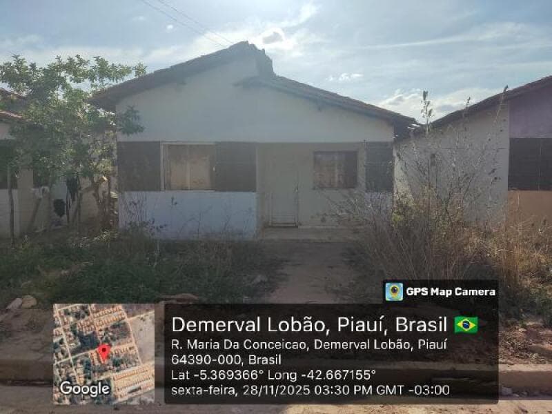 Casa em leilão em Demerval Lobão - PI — LOTE 176 CASA-8444416267492
