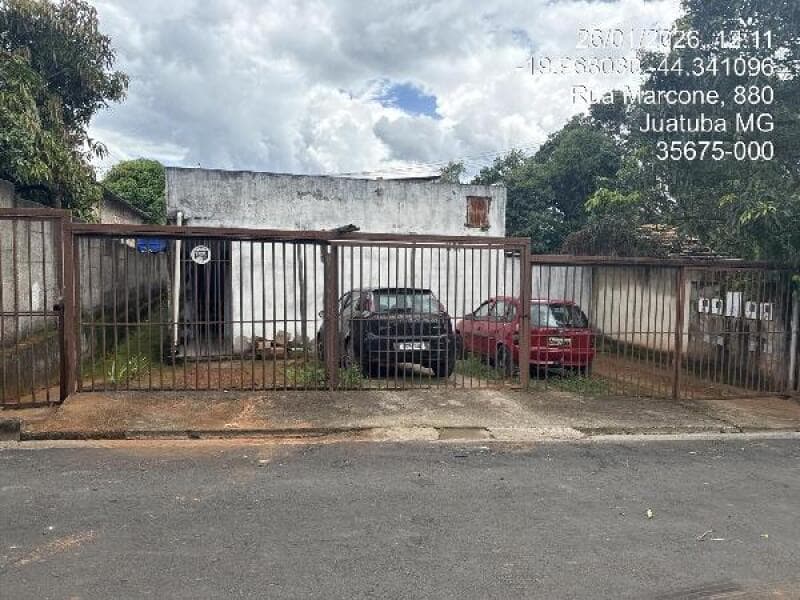 Casa em leilão em Juatuba - MG, bairro Canaan — LOTE 078 CASA-8444406123919