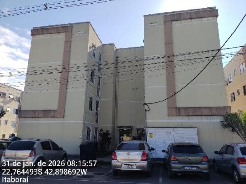 Apartamento em leilão em Itaboraí - RJ, bairro Bela Vista — LOTE 224 COND RES PEDRA REAL-8787703676575