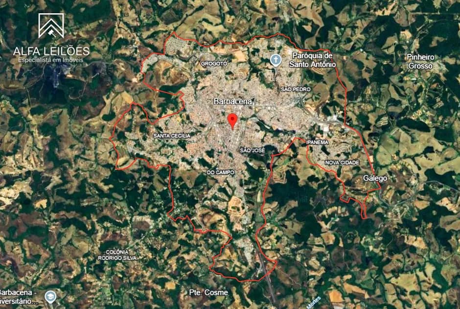 Area Rural em leilão em Barbacena - MG — Leilão de Fazenda em Barbacena (MG)