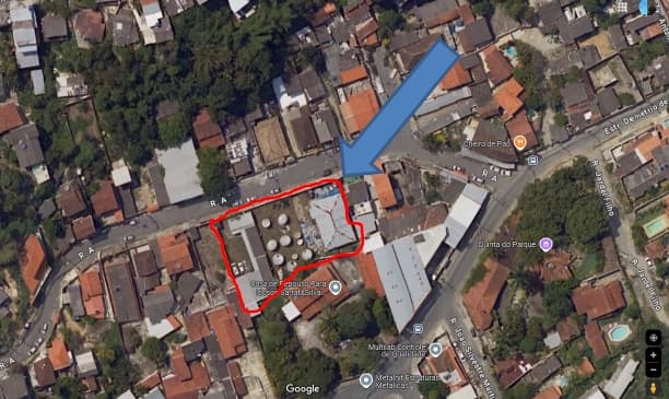 Terreno em leilão em Niterói - RJ — LOTE 1: Terreno com 1.070,45m² - Maceió, Pendotiba - (02) NITERÓI RJ