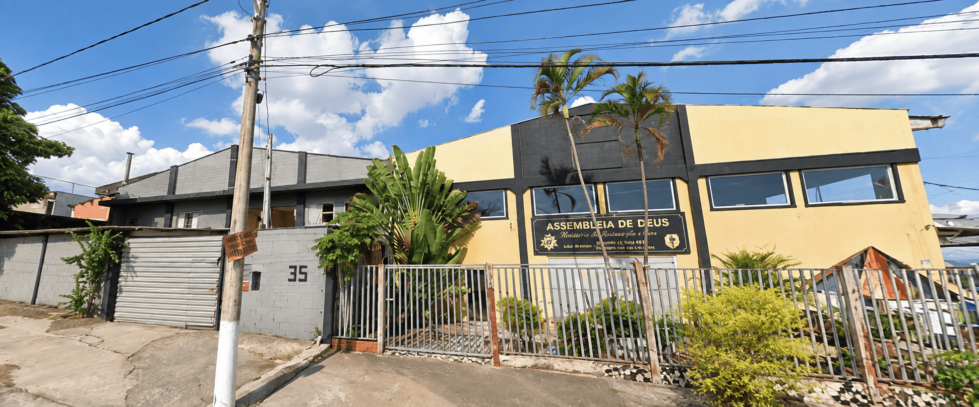 Foto 1 de 15: Comercial em leilão em Campinas - SP, bairro Cidade Satélite Íris — LOTE 1: Terreno de 2.400m² com galpões - Cid. Satélite Íris CAMPINAS SP